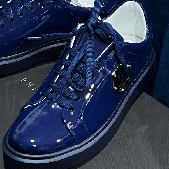 Brand New Philipp Plein Dark Blue size 36 MSRP 755 - Picture 6 of 8